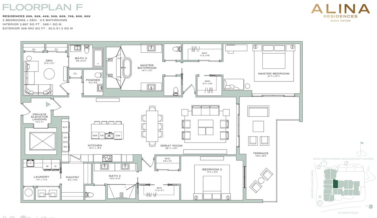 En Venta: $3,500,000 (2 camas, 3 baños, 2897 Pies cuadrados)