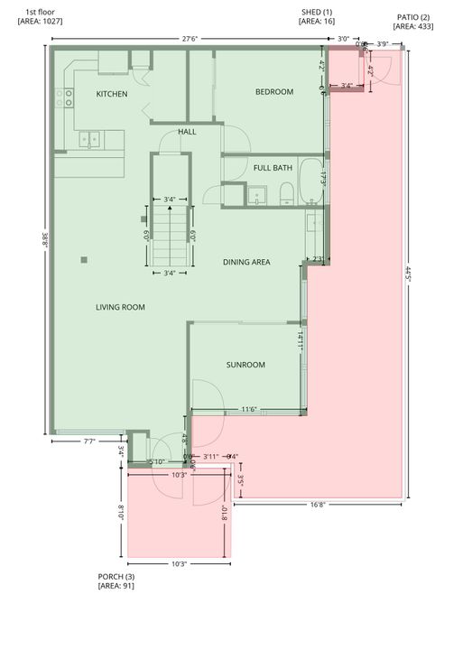 Activo con contrato: $334,000 (3 camas, 2 baños, 1548 Pies cuadrados)