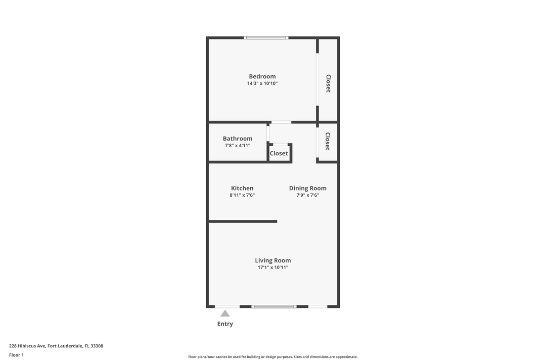 For Sale: $165,000 (1 beds, 1 baths, 610 Square Feet)