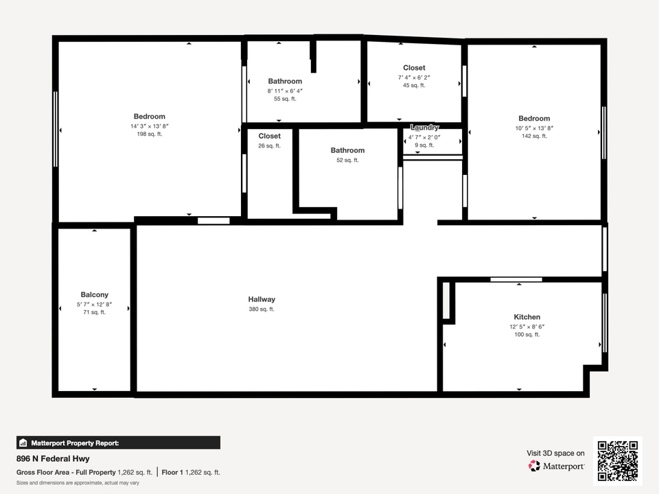 На продажу: $249,900 (2 спален, 2 ванн, 1029 Квадратных фут)