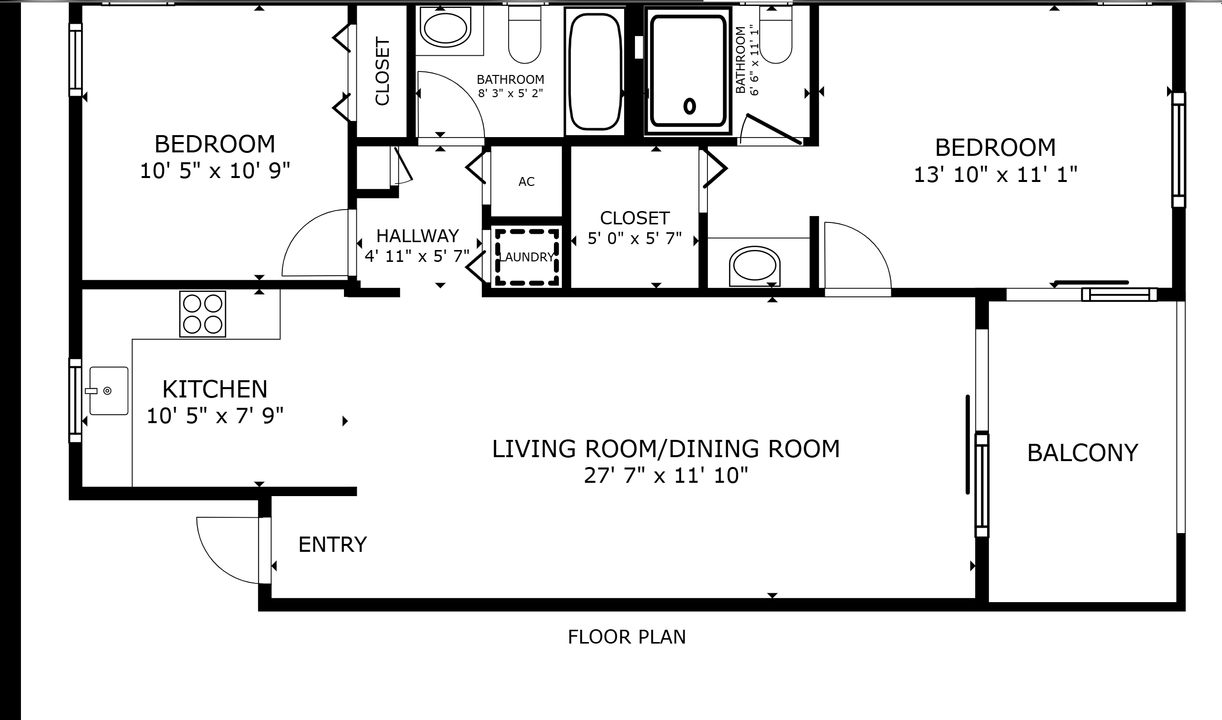 En Venta: $379,000 (2 camas, 2 baños, 938 Pies cuadrados)