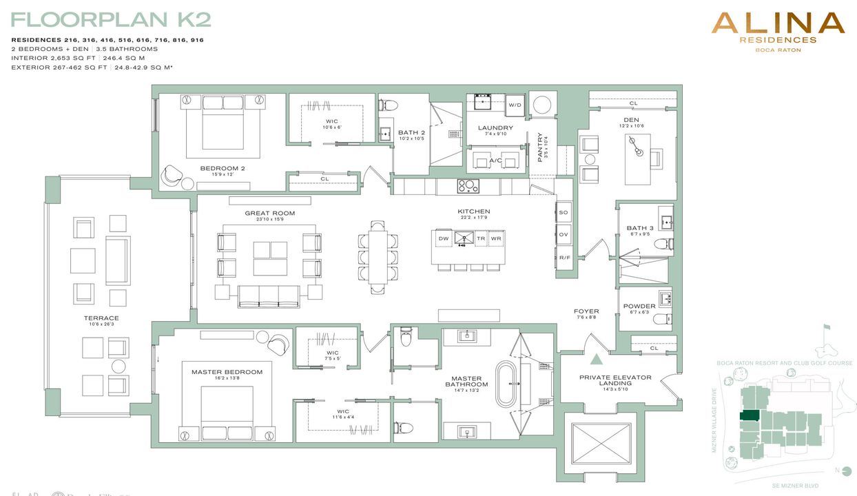 En Venta: $3,195,000 (3 camas, 3 baños, 2653 Pies cuadrados)
