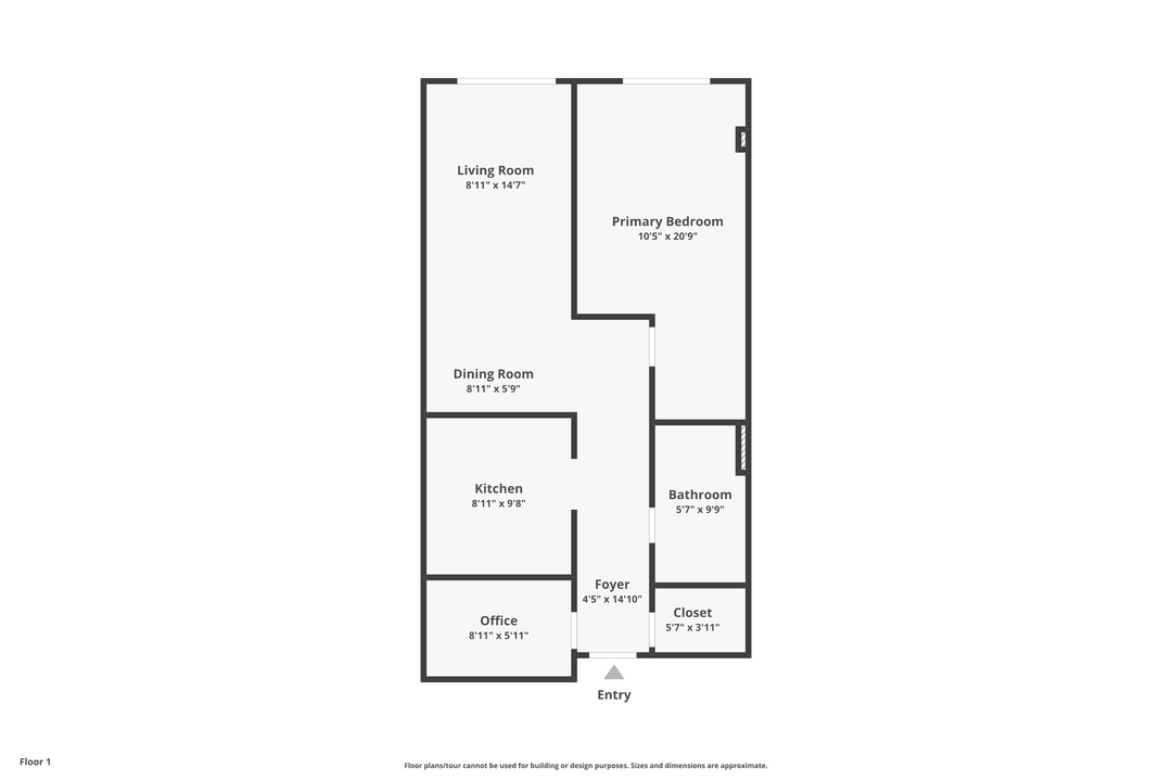 For Sale: $275,000 (1 beds, 1 baths, 674 Square Feet)