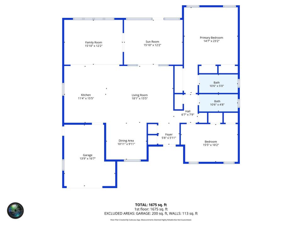 For Sale: $475,000 (2 beds, 2 baths, 1601 Square Feet)