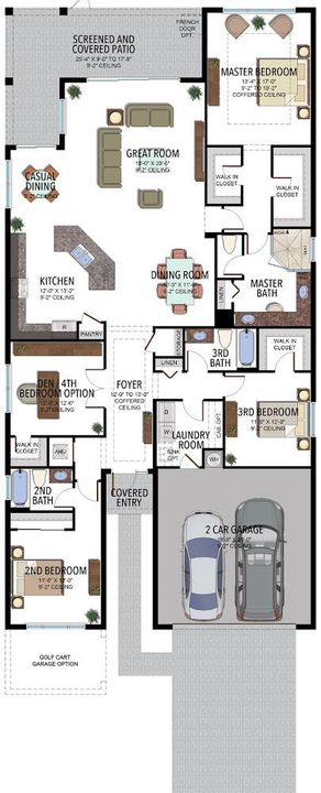 出租: $4,400 (4 贝兹, 3 浴室, 2358 平方英尺)