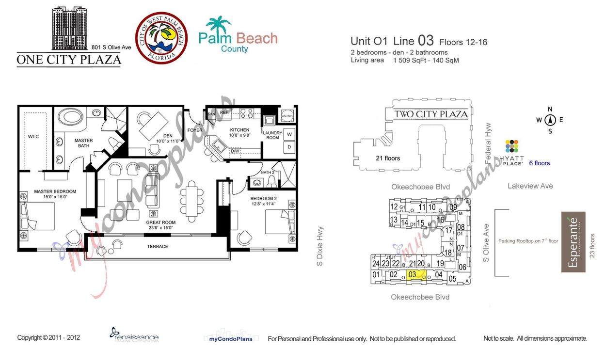 For Sale: $1,750,000 (2 beds, 2 baths, 1509 Square Feet)