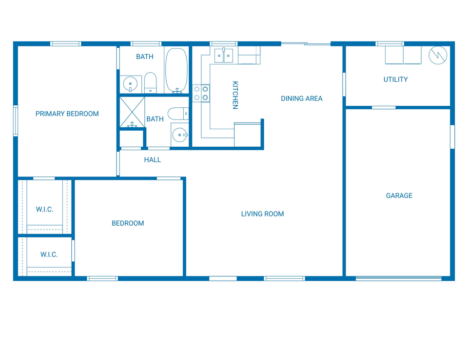 待售: $345,000 (2 贝兹, 2 浴室, 962 平方英尺)