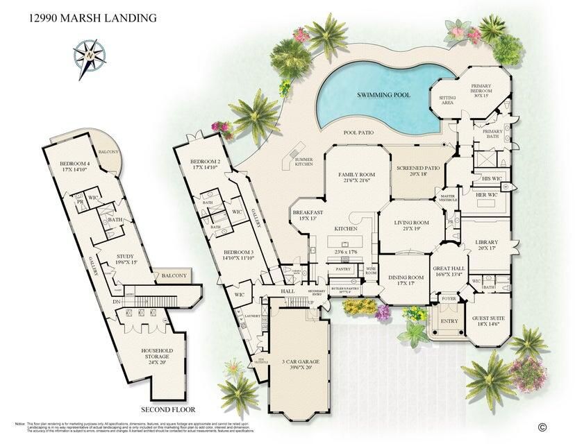 For Sale: $5,495,000 (6 beds, 6 baths, 7448 Square Feet)