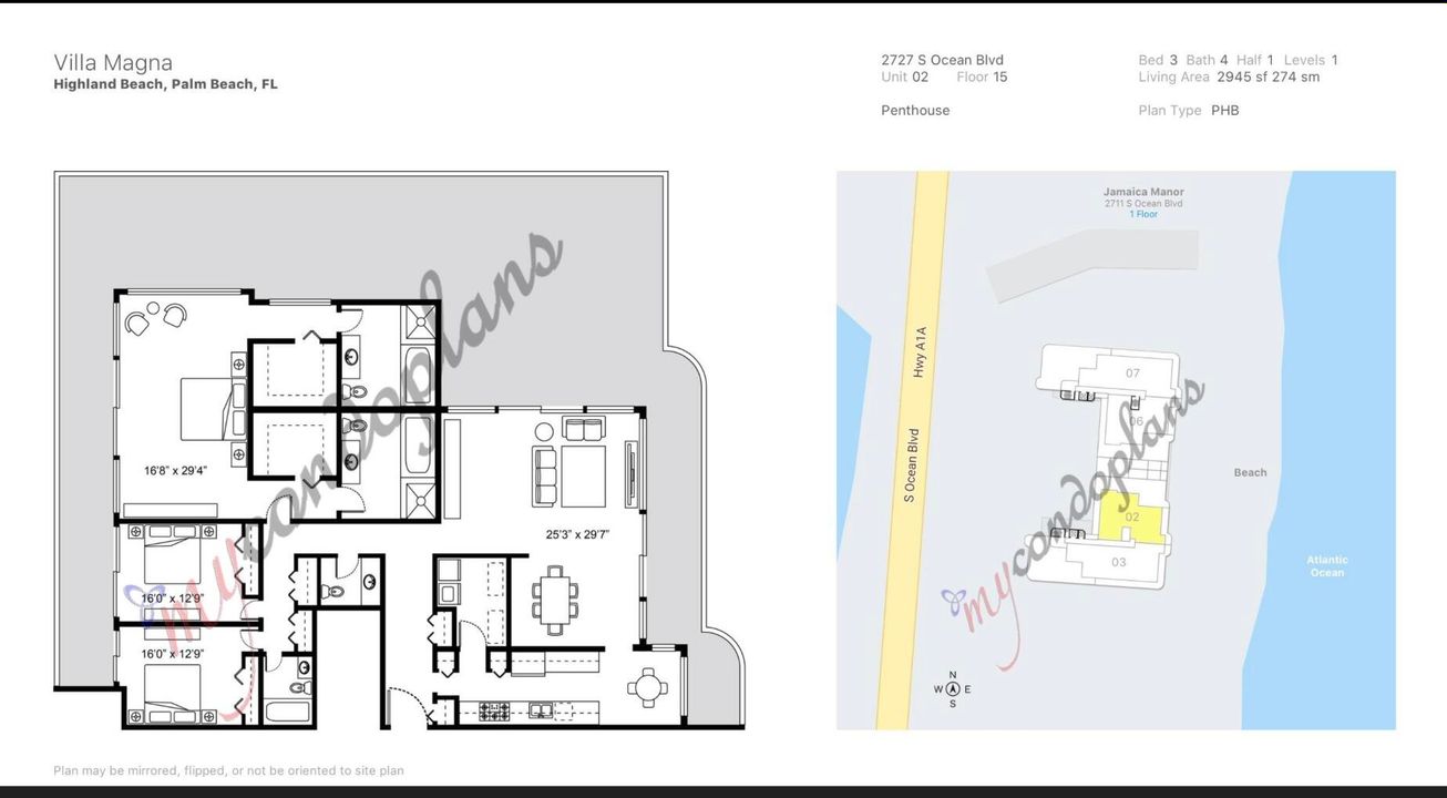 For Sale: $5,500,000 (3 beds, 3 baths, 2943 Square Feet)