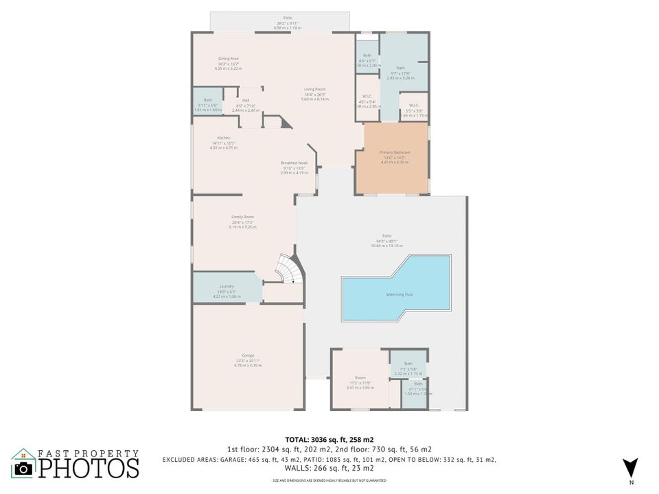 На продажу: $1,399,000 (4 спален, 3 ванн, 3036 Квадратных фут)