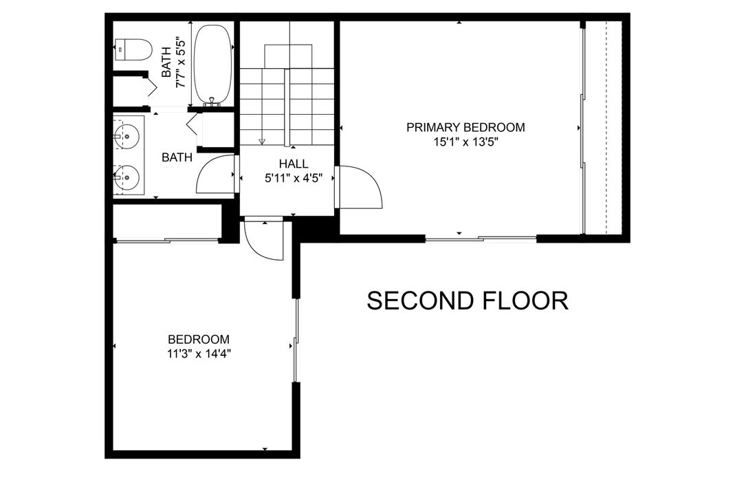 出租: $2,200 (2 贝兹, 2 浴室, 1232 平方英尺)