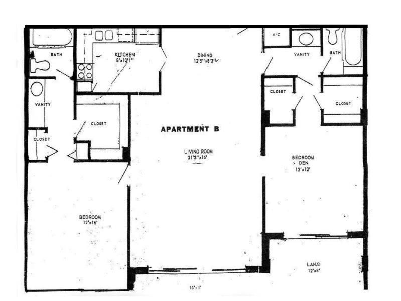 For Rent: $4,000 (2 beds, 2 baths, 1140 Square Feet)