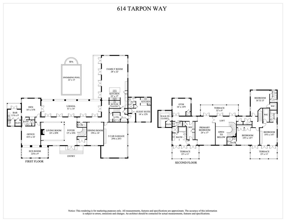 En Venta: $34,500,000 (6 camas, 7 baños, 8607 Pies cuadrados)