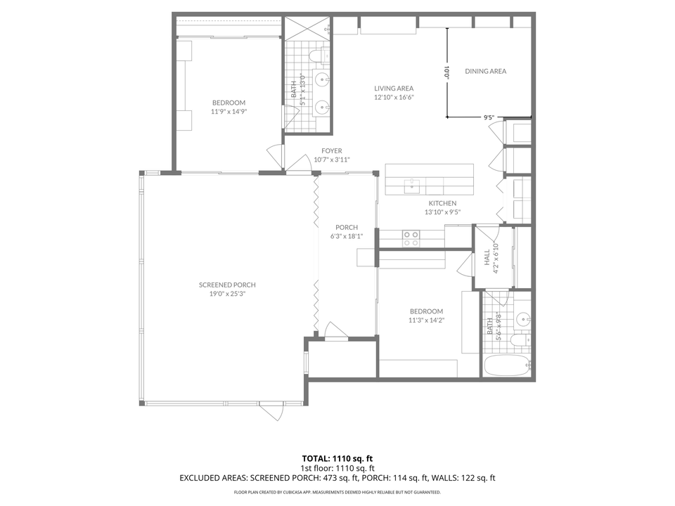 На продажу: $229,999 (2 спален, 2 ванн, 1152 Квадратных фут)