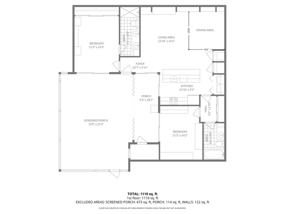 На продажу: $229,999 (2 спален, 2 ванн, 1152 Квадратных фут)