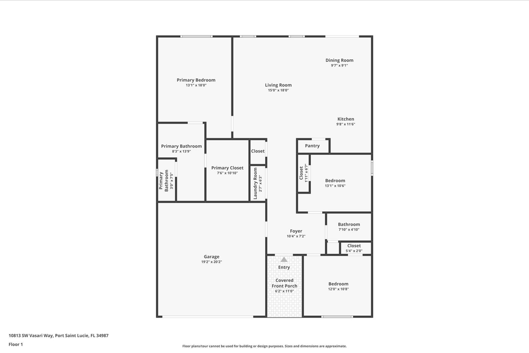 На продажу: $395,000 (3 спален, 2 ванн, 1552 Квадратных фут)
