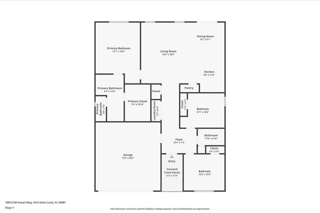 На продажу: $395,000 (3 спален, 2 ванн, 1552 Квадратных фут)