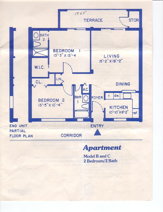 For Sale: $159,000 (2 beds, 2 baths, 930 Square Feet)