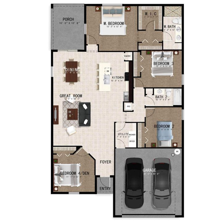 For Sale: $450,000 (4 beds, 2 baths, 1833 Square Feet)