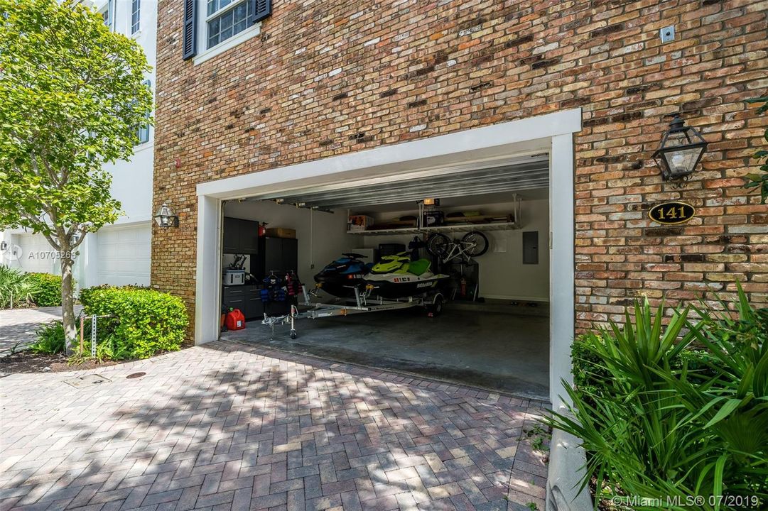 Garage remote and keypad entry for security