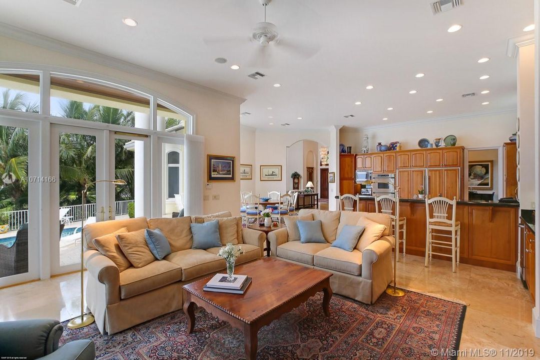 Family Room and Kitchen