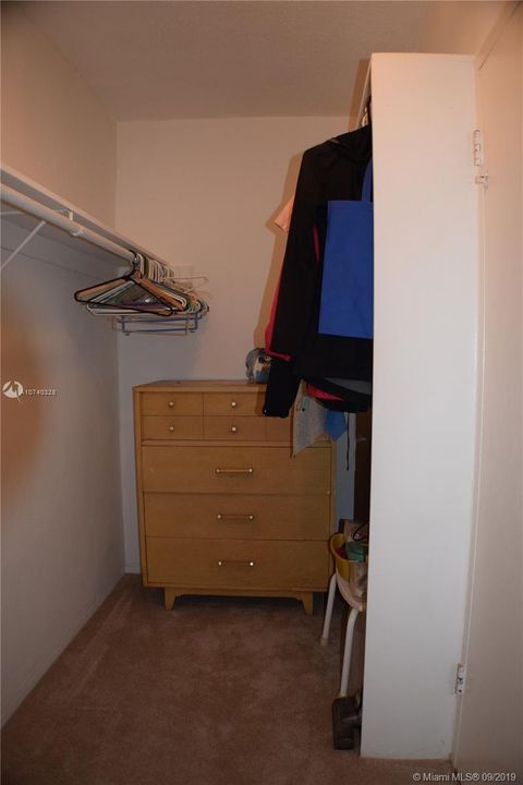 Master closet