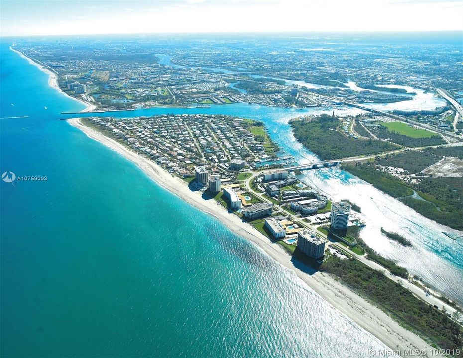 Aerial Of Jupiter Inlet Colony