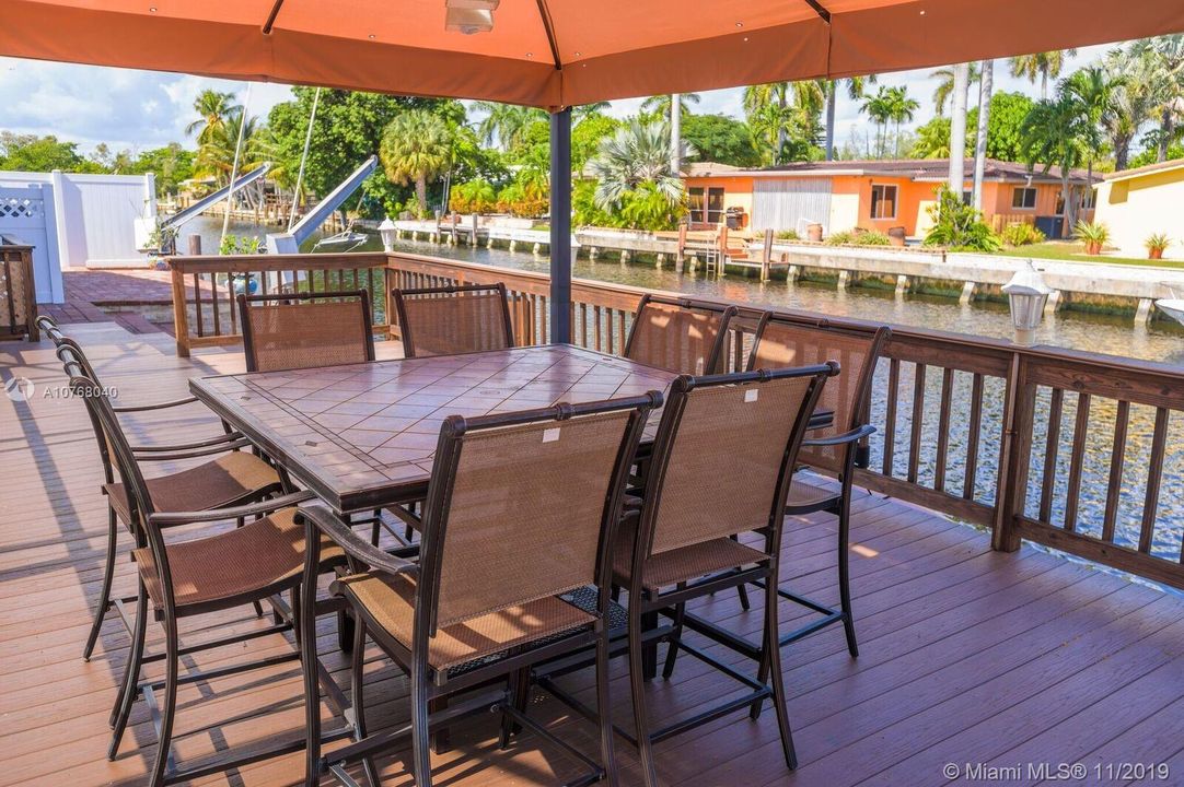 Outdoor Deck Dining