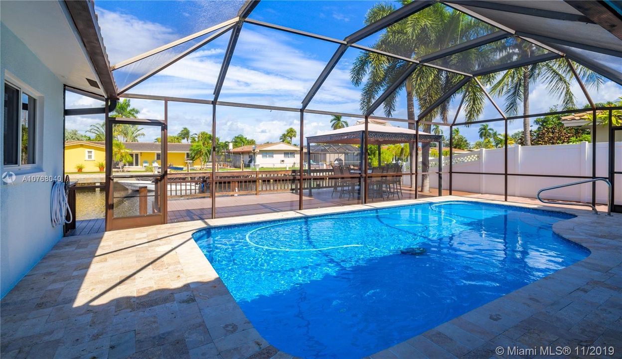 Cabana Door - Access to Pool and Patio