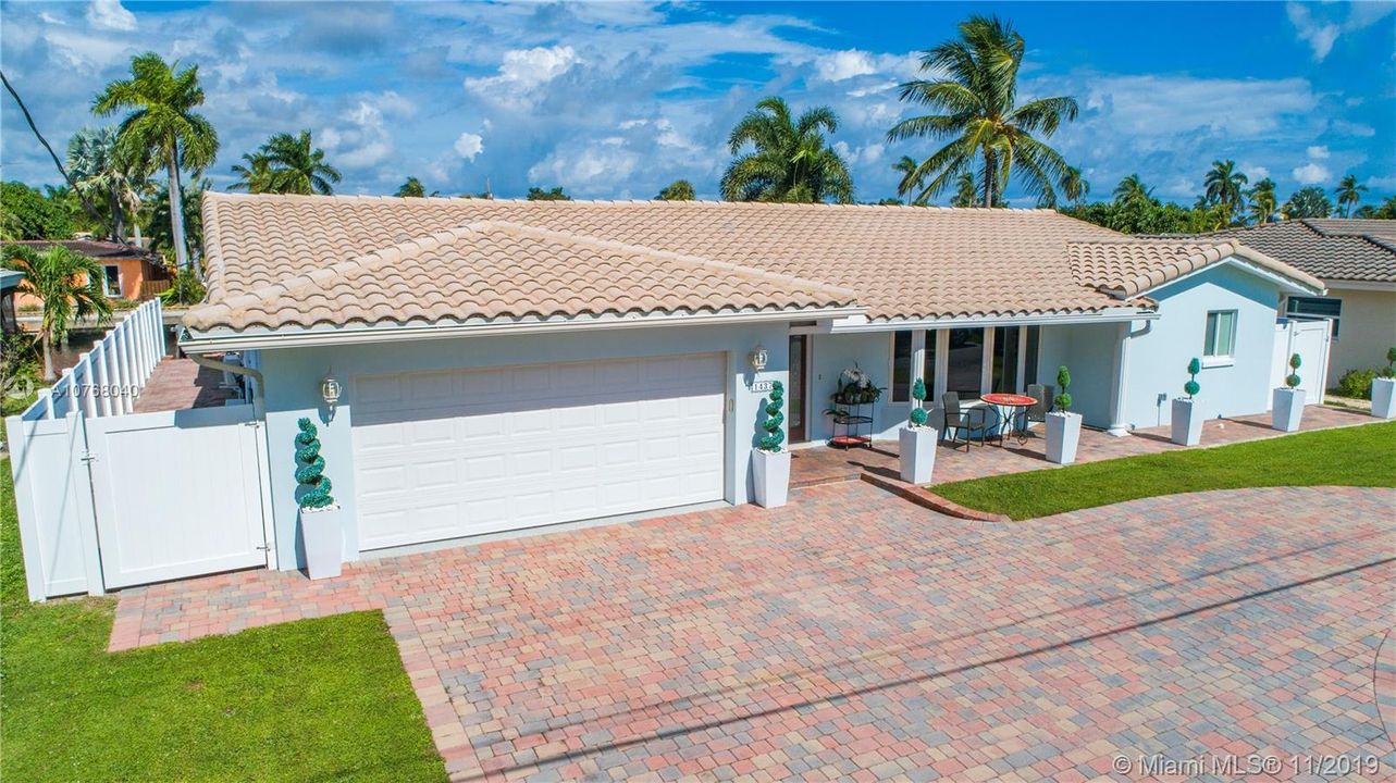 Front of House - 2 Car Garage