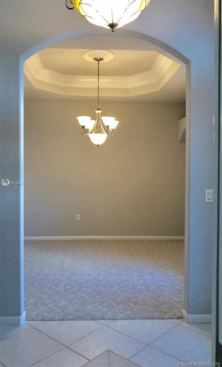 Formal dining room