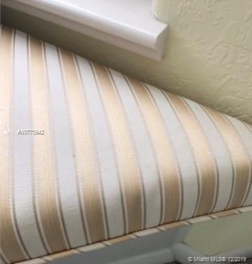 Guest bedroom #1 bay window bench