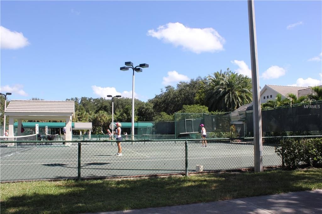 The Har-tru tennis courts are a great place to make new friends and have all been resurfaced this last summer!  Reserve your court or schedule a lesson with the tennis pro to sharpen your game!