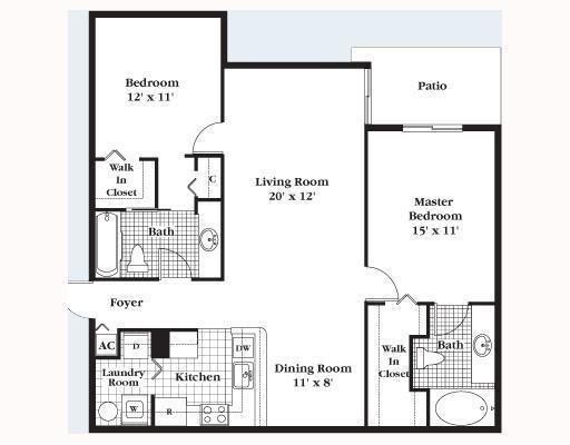 Active With Contract: $198,000 (2 beds, 2 baths, 1149 Square Feet)