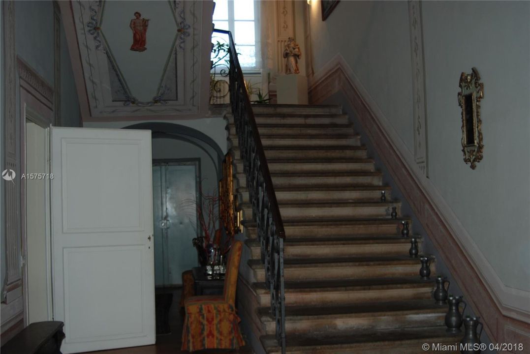 Stone stairwell