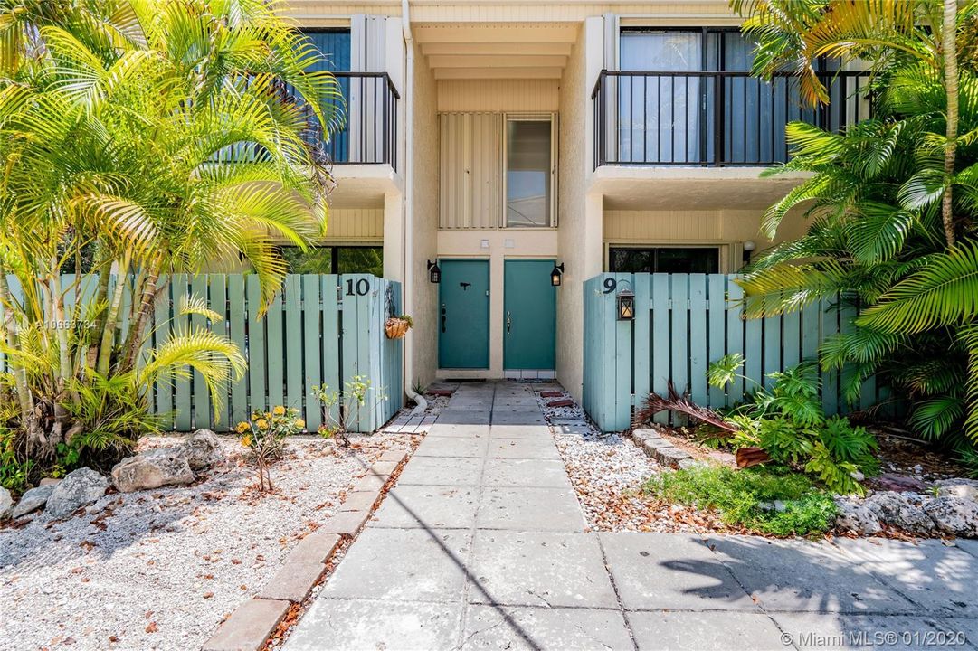 Front Entrance of Unit.