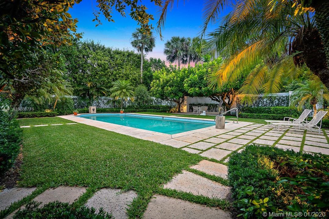 Pool and Garden
