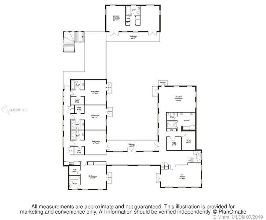 SECOND FLOOR PLAN