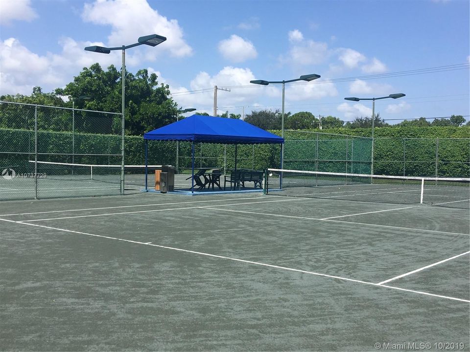 Har Tru Tennis courts