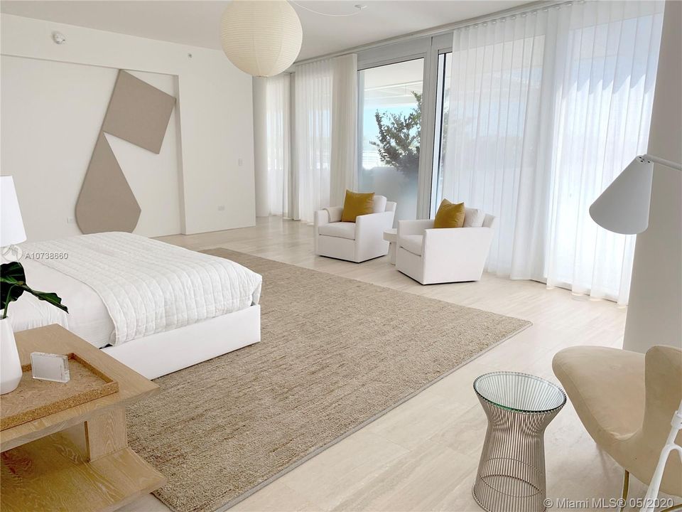 MASTER BEDROOM, STAGED