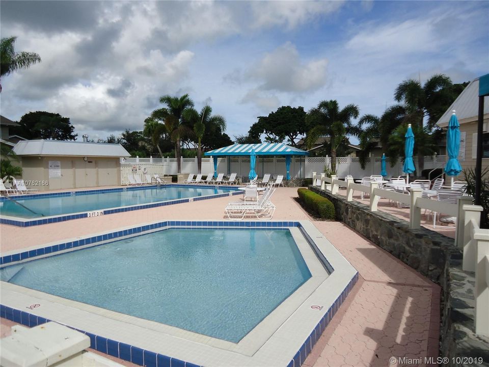 2 large heated pools at the Clubhouse.