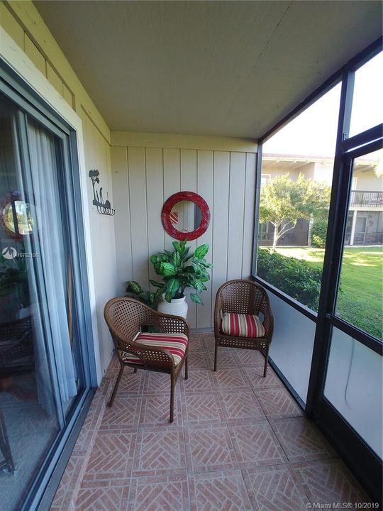 Relax on your patio overlooking the course.