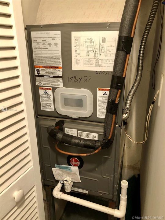 New a/c unit