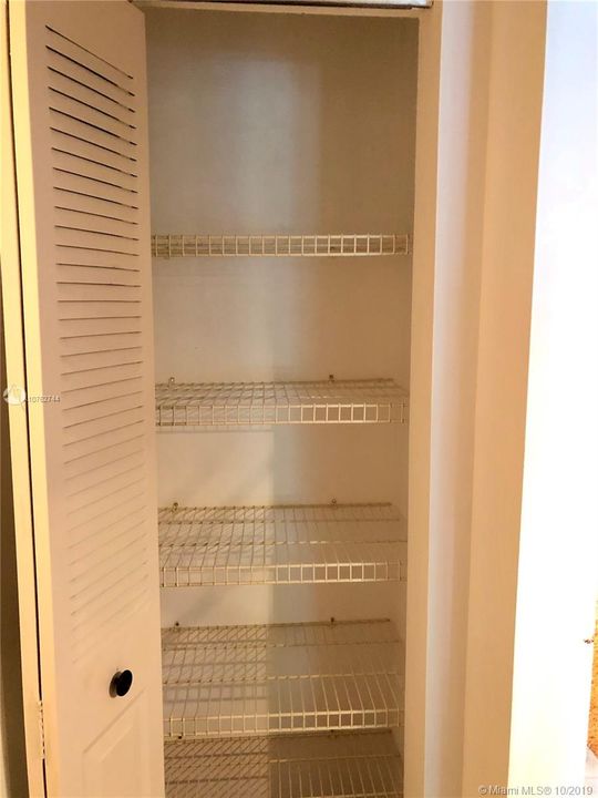 Linen closet