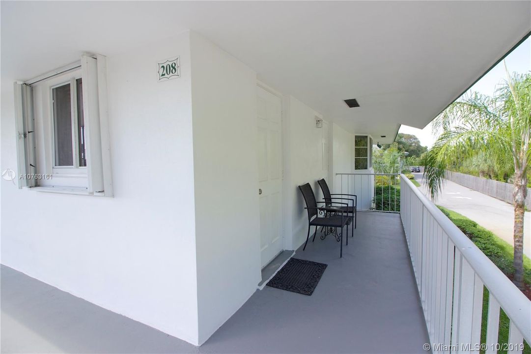2nd floor end unit