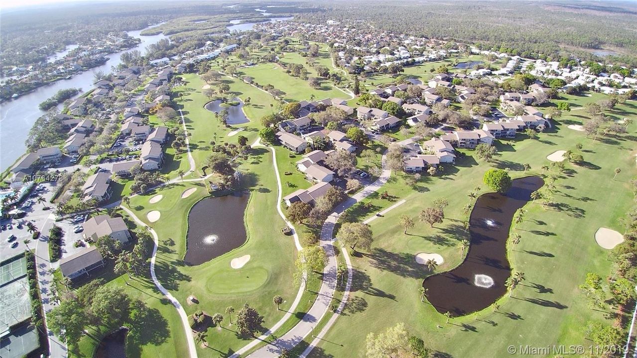 Aerial views of the community