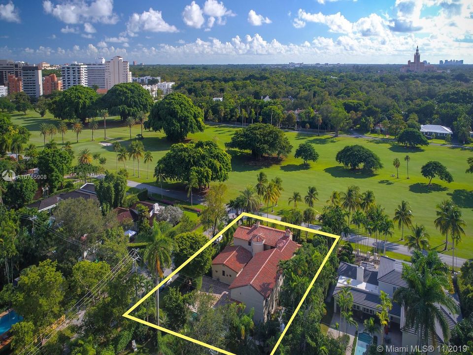 803 N. Greenway Dr., Coral Gables - 16,400sf Lot overlooking the Granada golf course, 2 blocks from the Segovia/Coral Way roundabout