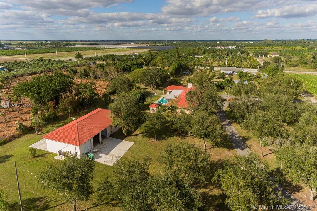 Aerial of the Guesthouse