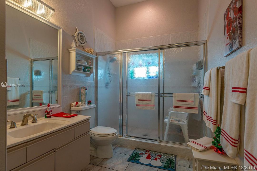 Guesthouse Bathroom with Walk-in shower