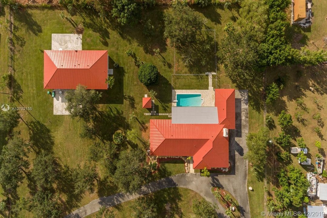 Aerial of property